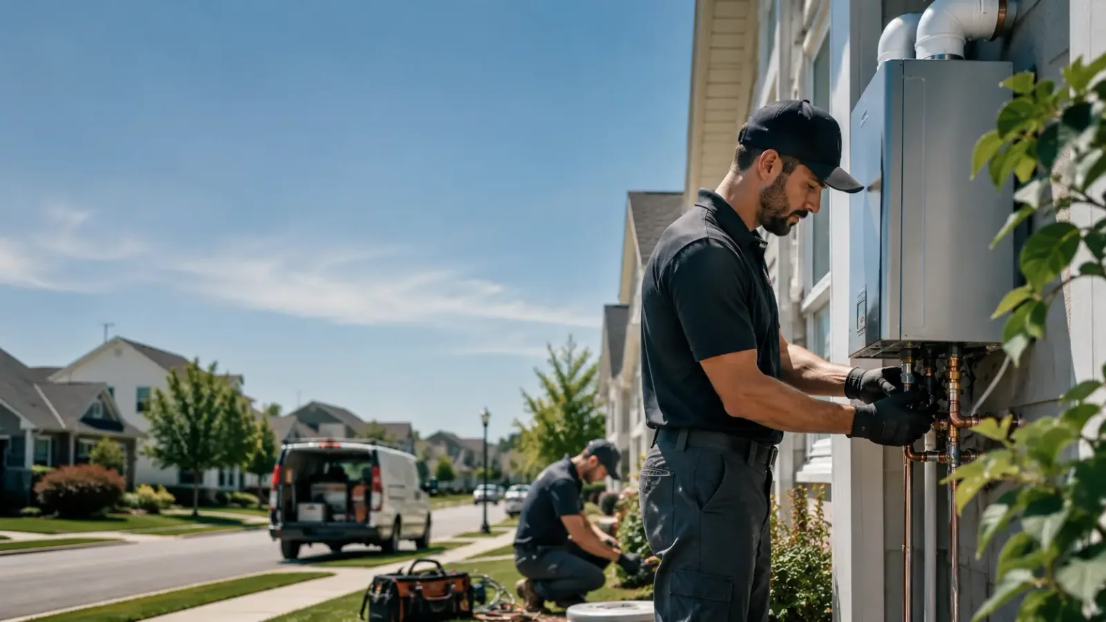 Tankless Water Heater Installation in Harris, MN